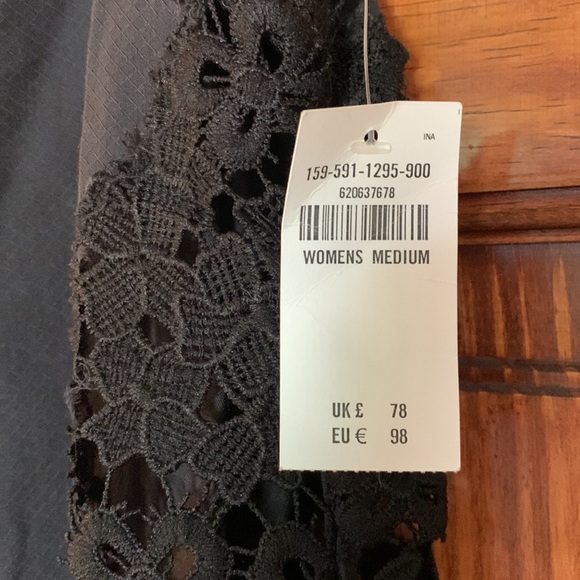 NWT Abercrombie & Fitch Black Dress sz M - Picture 8 of 13